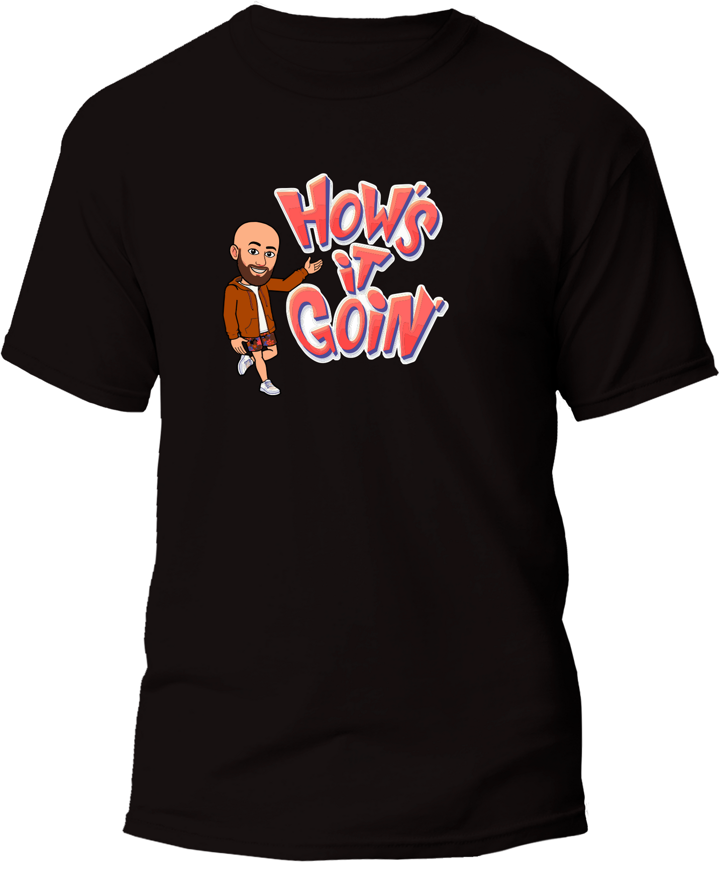 Your Snapchat Character Funky T-Shirt