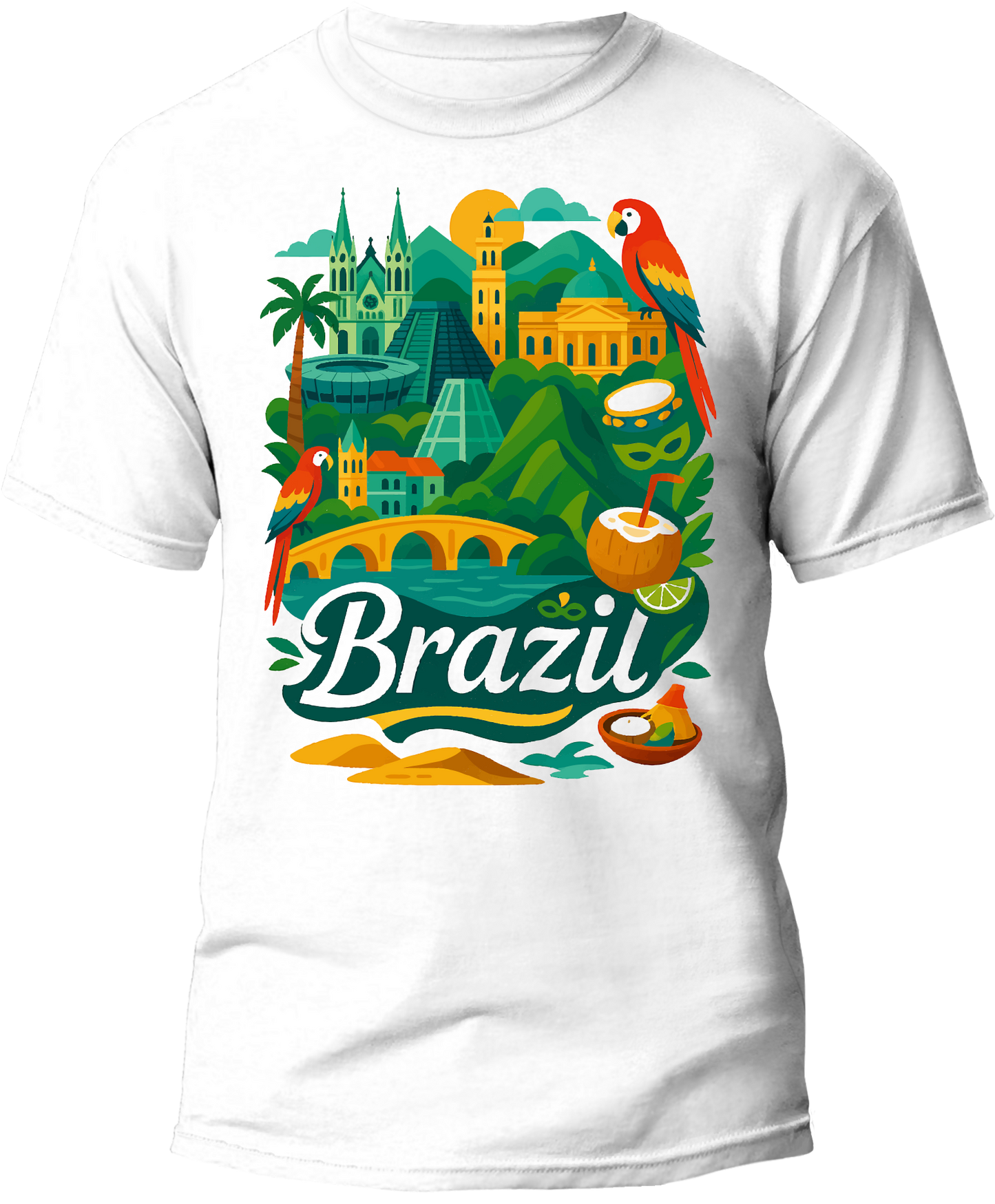 Brazil Traditional T-Shirt
