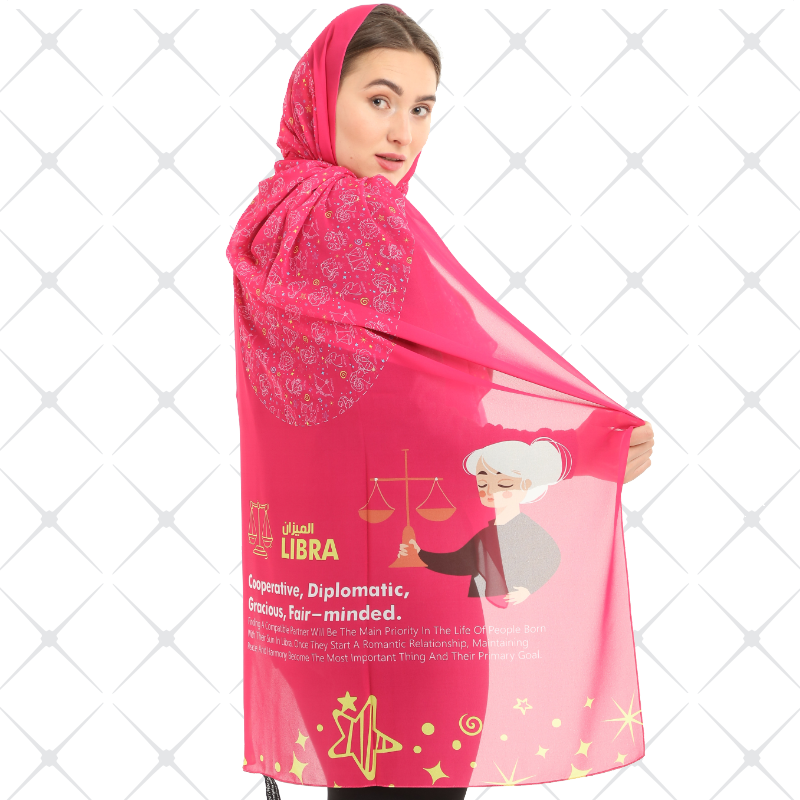Libra Scarf Chiffon