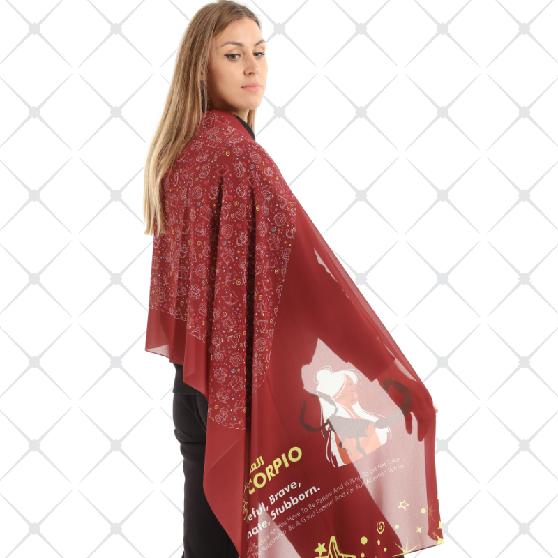 Scorpio Scarf Chiffon