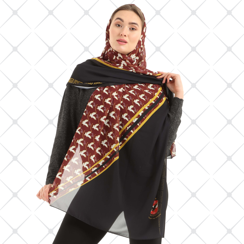 AL Ahly Club Scarf Chiffon