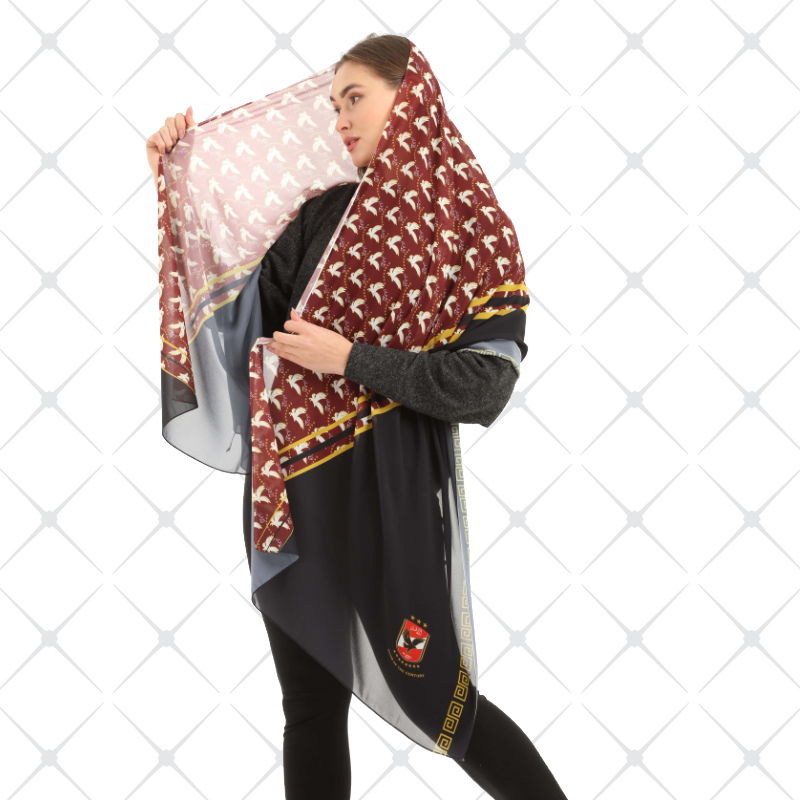 AL Ahly Club Scarf Chiffon