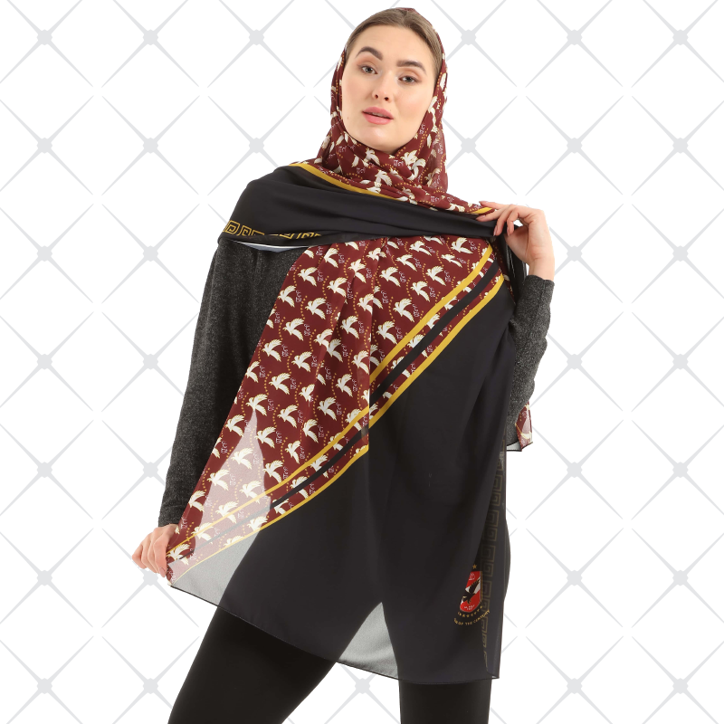 AL Ahly Club Scarf Chiffon