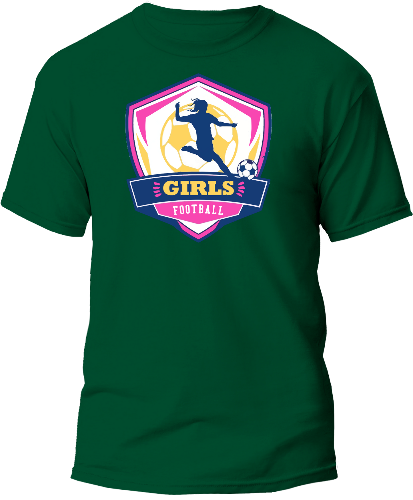 Football T-Shirt for Sports Day Girls