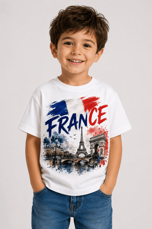 Eiffel Dreams France Tee
