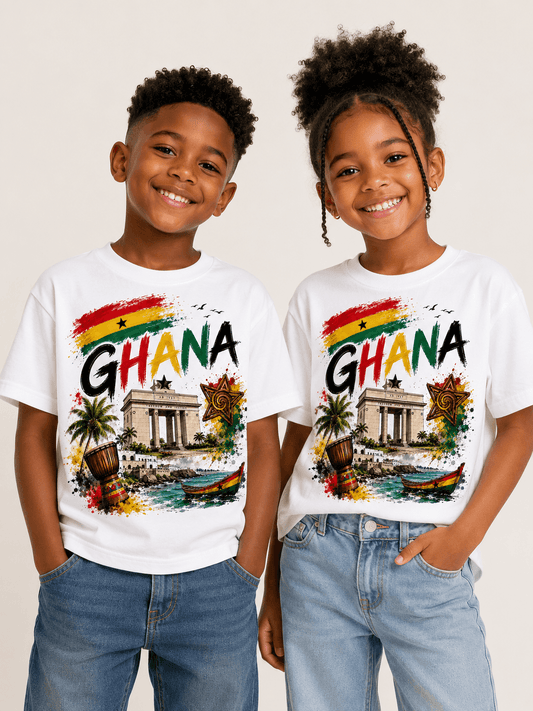 Black Star Ghana Tee