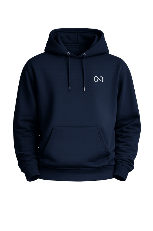 Classic Hoodie in Navy Blue