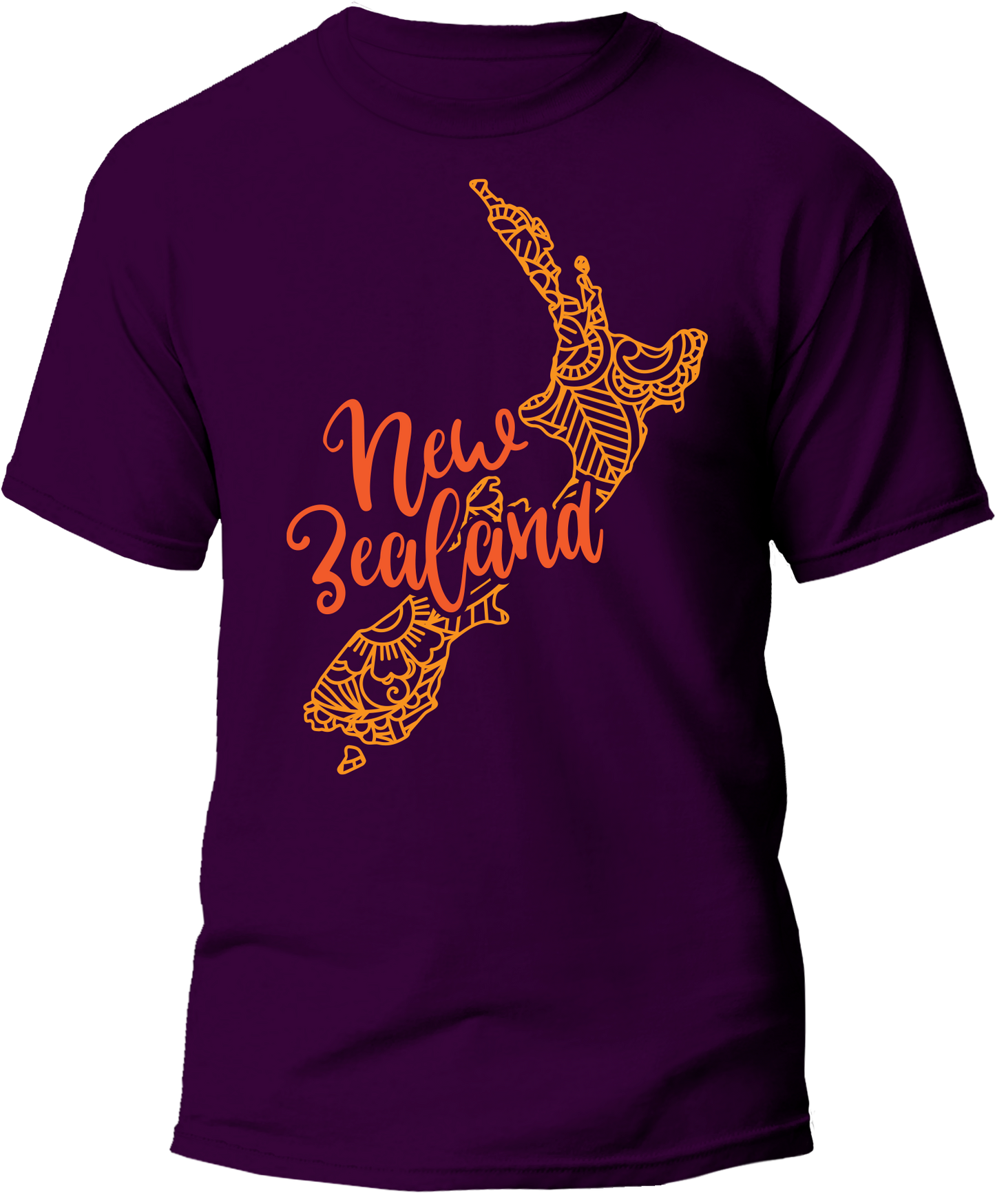 New Zealand Map T-Shirt