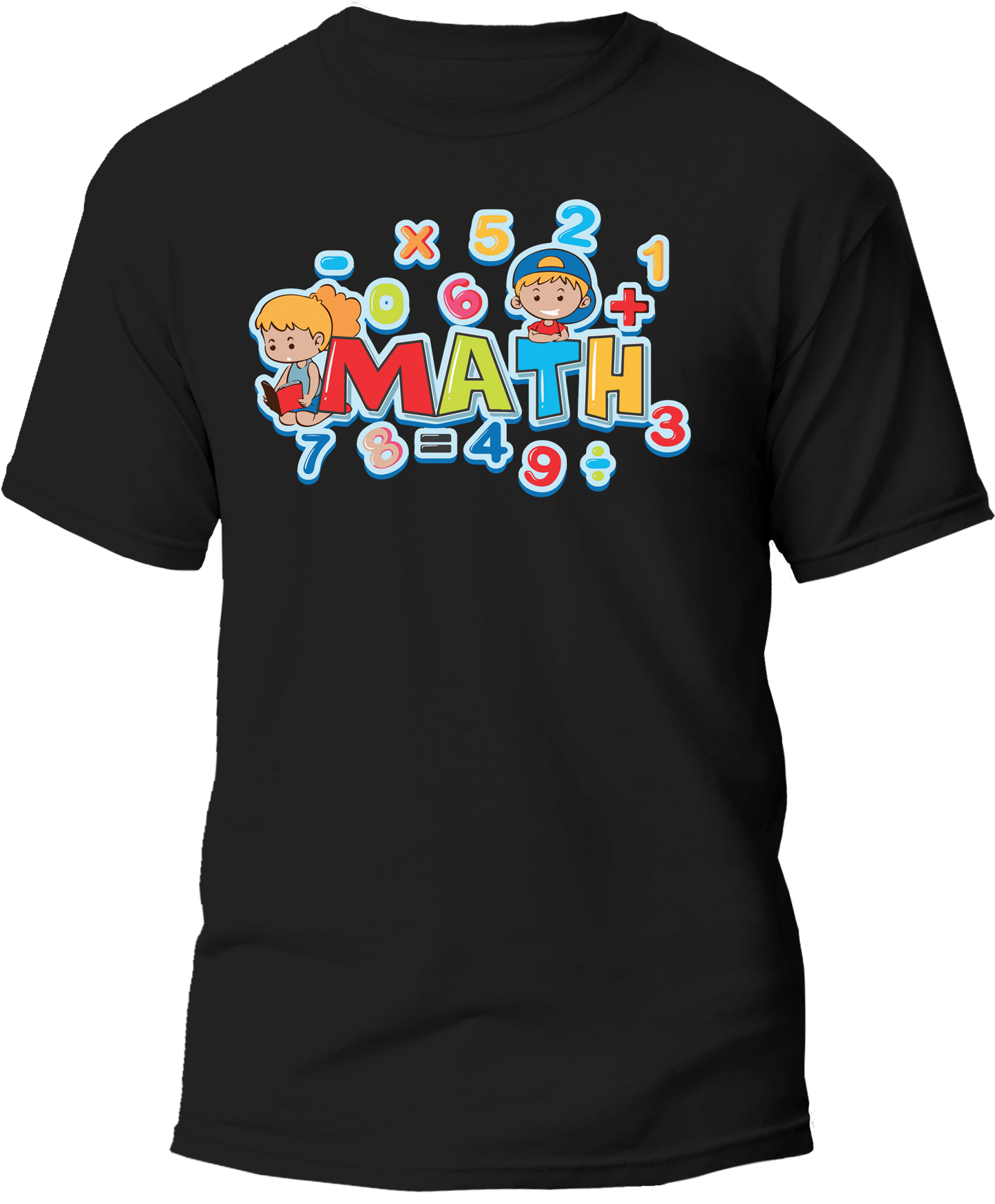 Boy & Girl Numbers - Math T-shirt