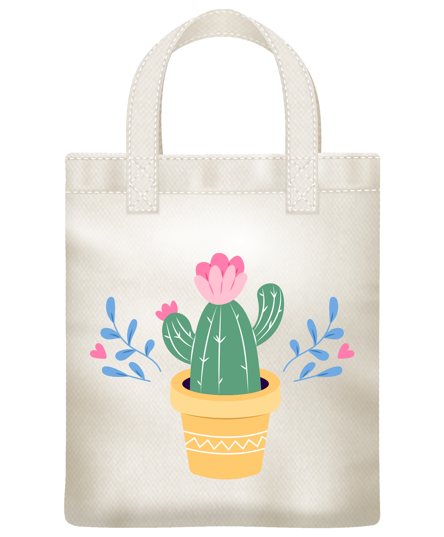 Cactus Flower Tote Bag