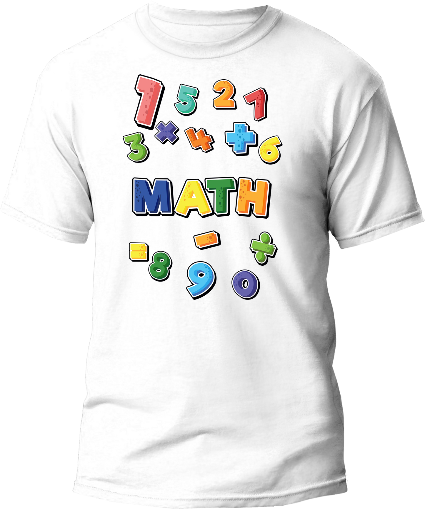 Random Numbers - Math T-shirt