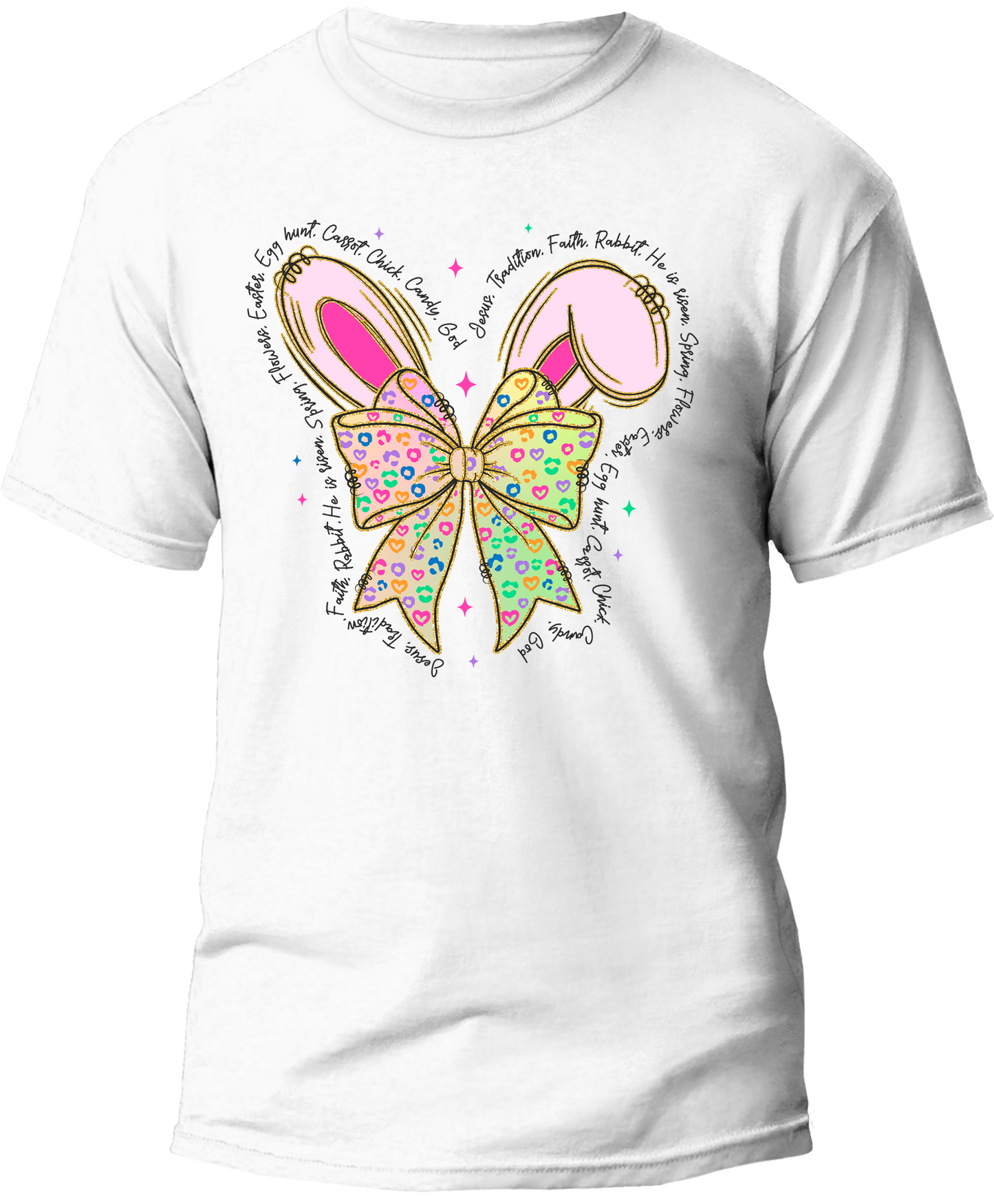 Coquette Easter Bunny T-Shirt