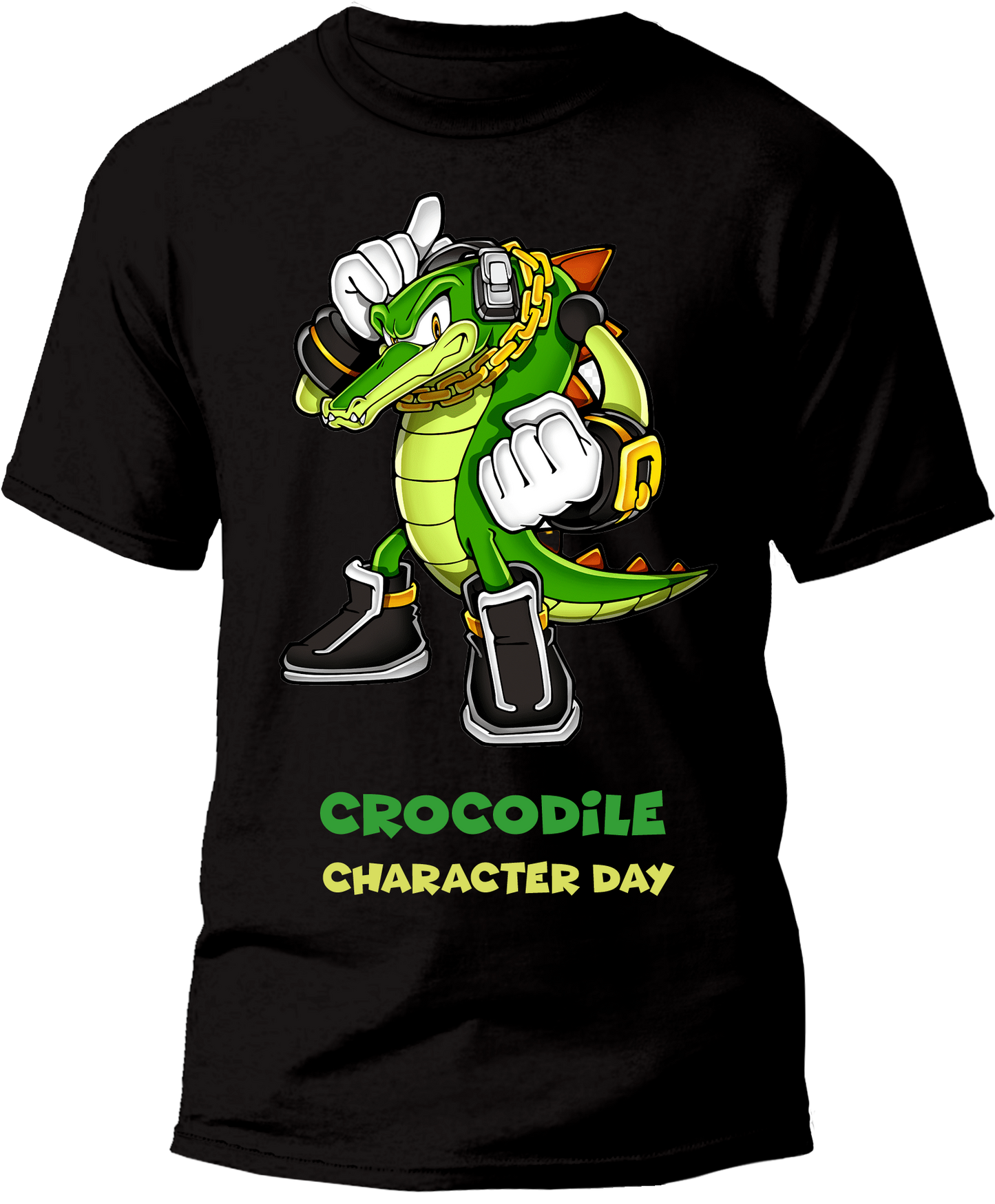 Snap Back Crocodile Tee