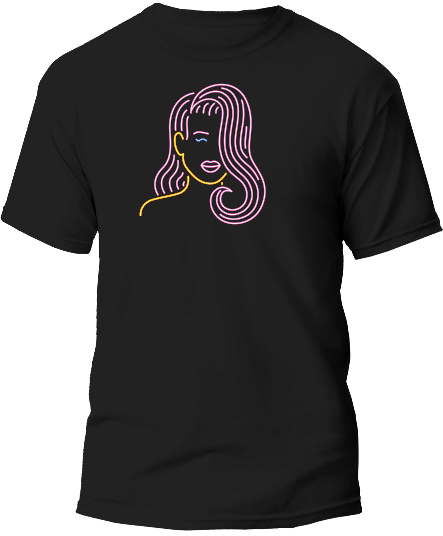 Girl Hair Funky T-Shirt