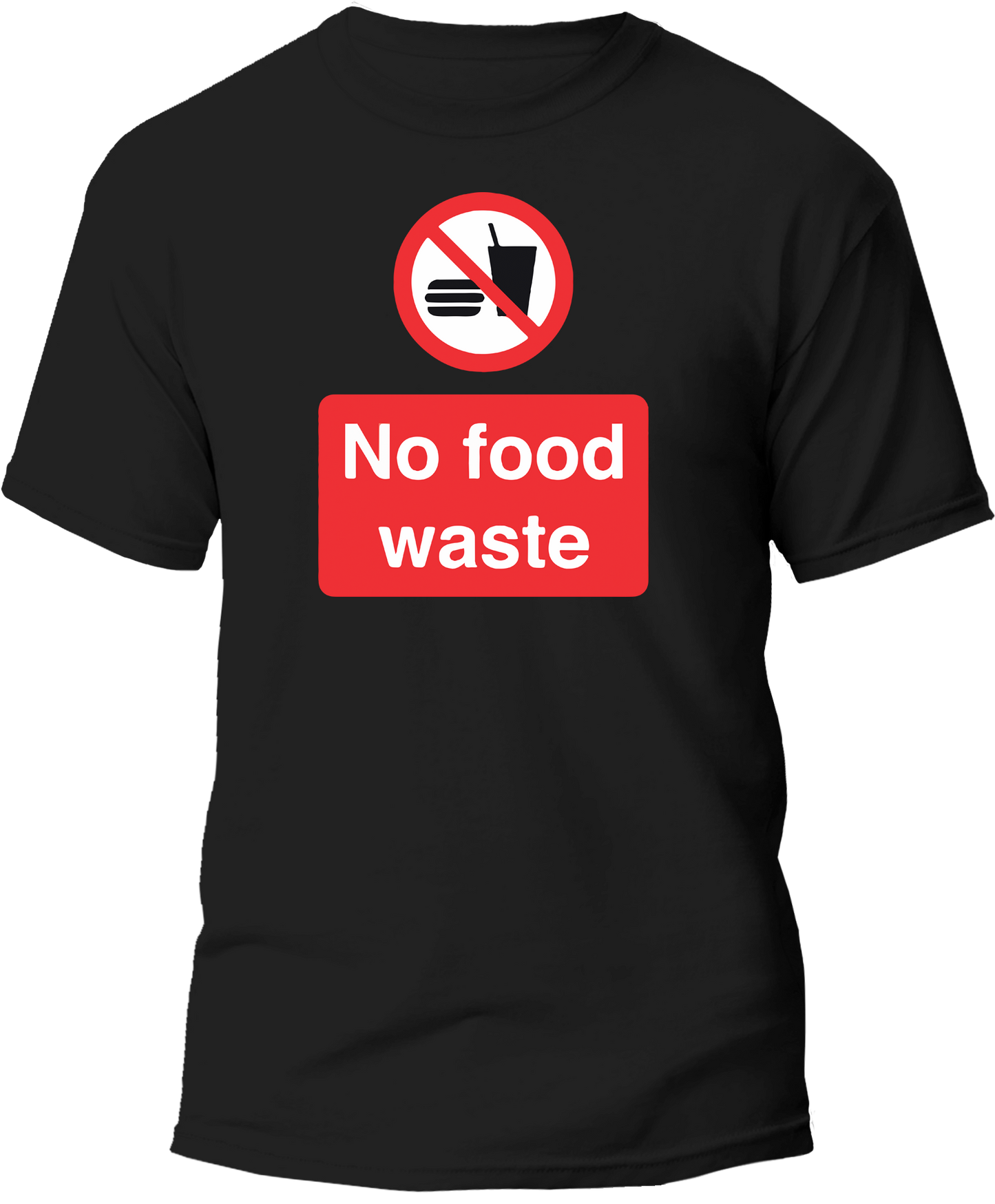 No Food Waste Awareness T-shirt