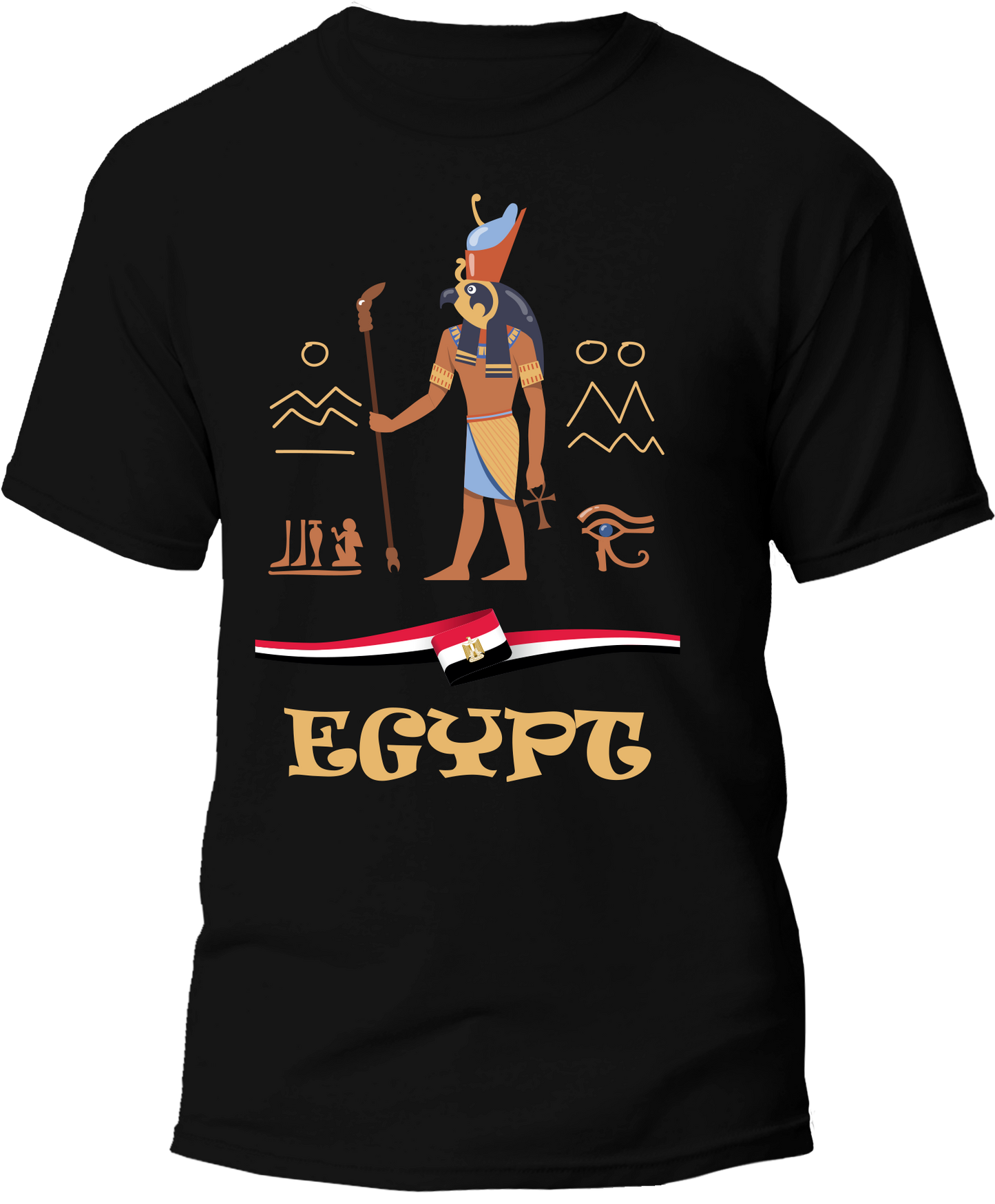 Old Egypt Flag T-Shirt