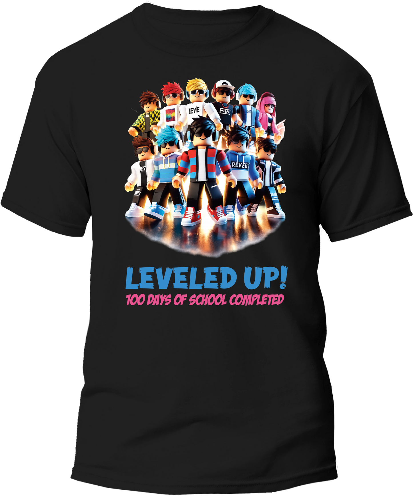100 Days of School Completed — Gamer Kids T-Shirt