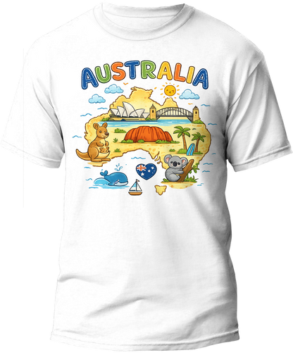 Down Under Australia Tee