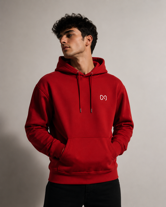 Classic Hoodie in Red