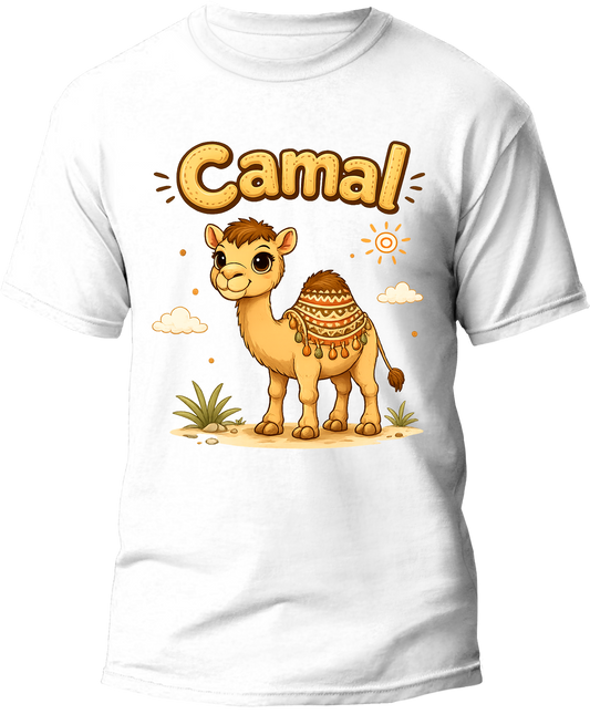 Camel kids tee — flat design, Cozi Mozi UAE