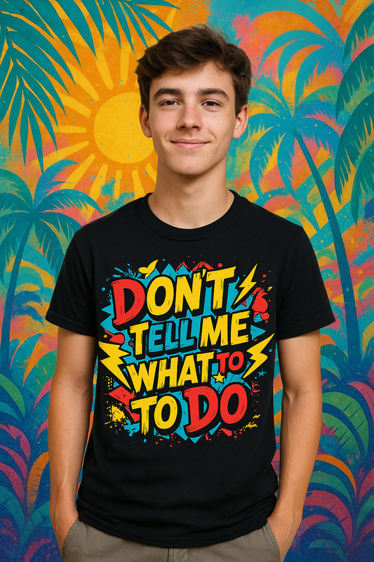 Don't Tell Me What To Do T-shirt