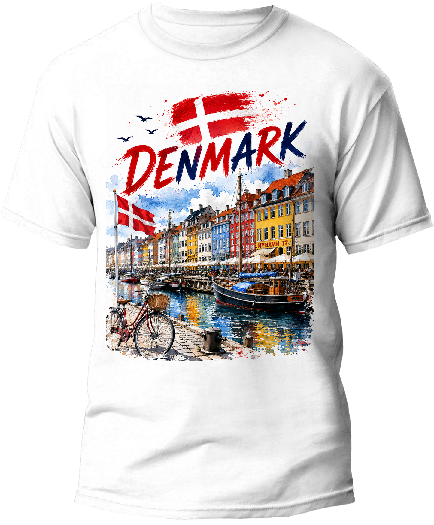 Denmark Pride Graphic Tee