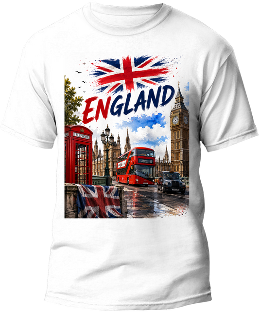 Three Lions England Tee