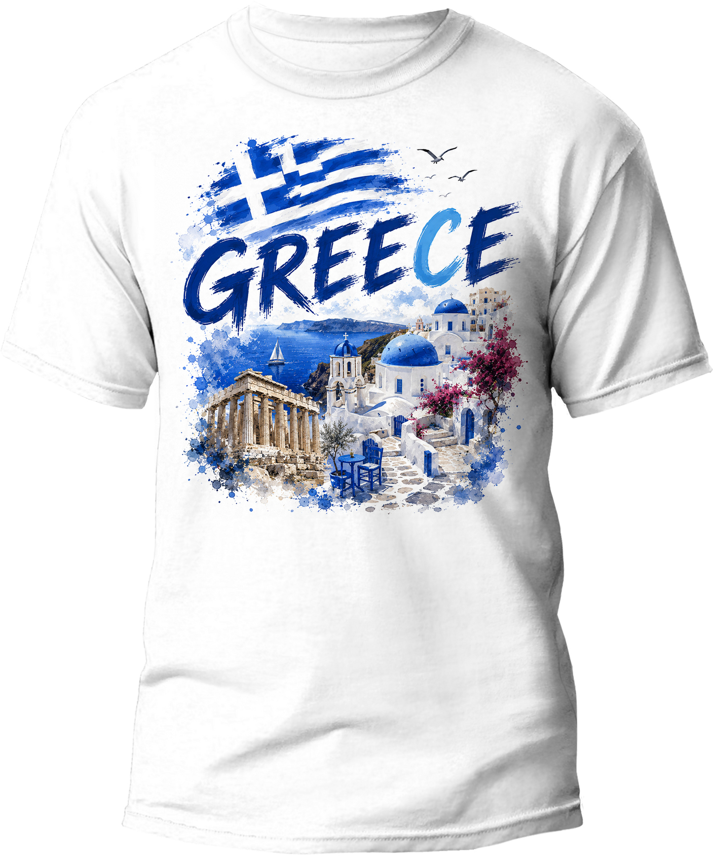 Greece Pride Graphic Tee