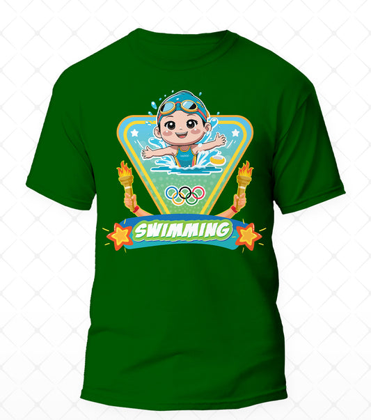 Swimming Team T-Shirt
