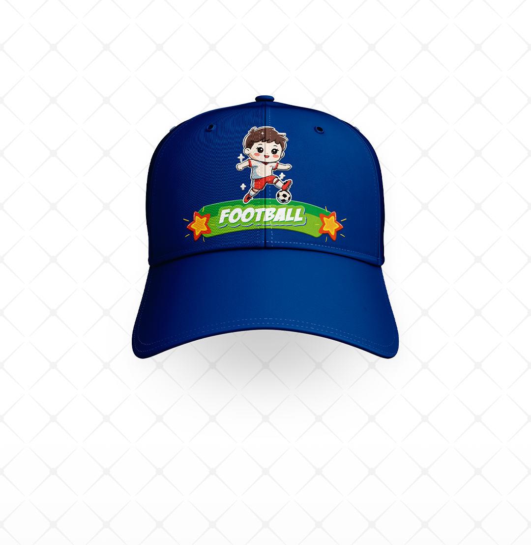 Kids Football Cap – Sports Edition