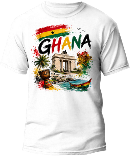 Ghana Pride Graphic Tee