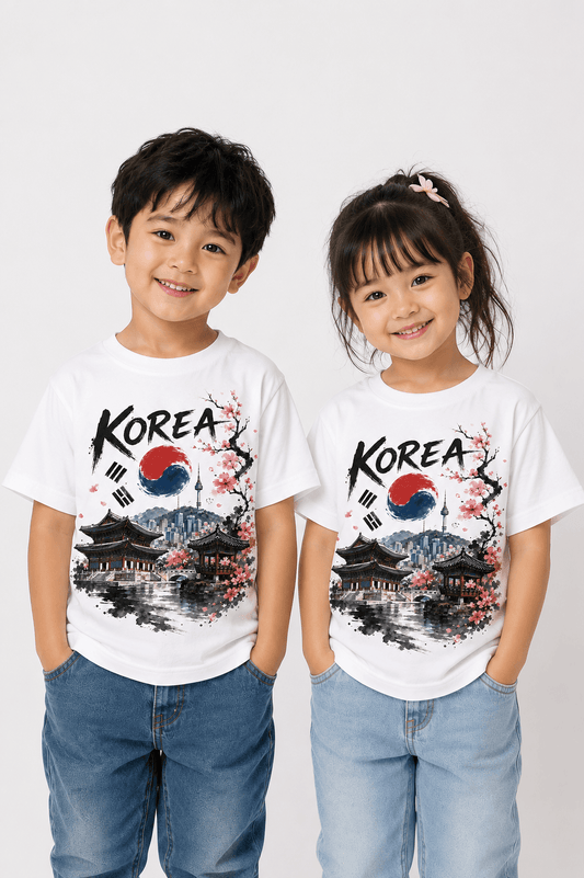 Neon Seoul Korea Tee